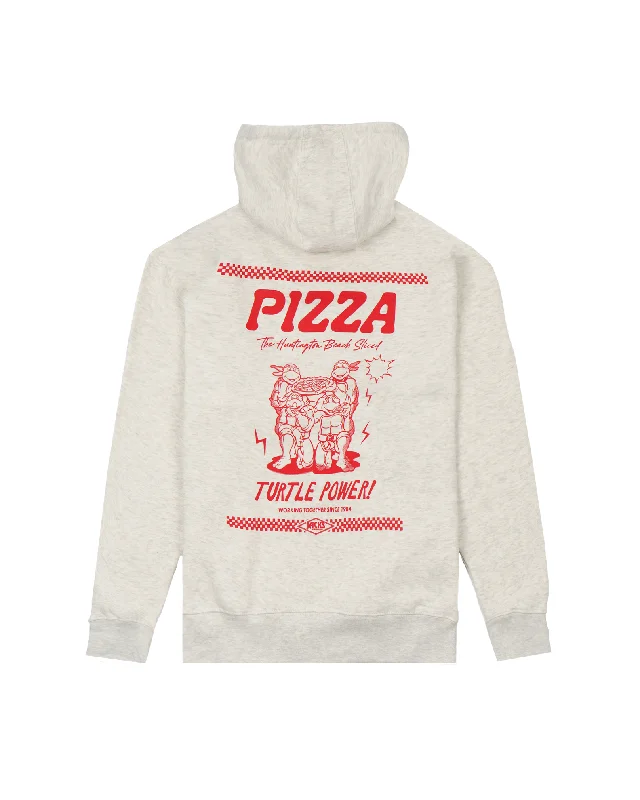 TMNT x Jack's Mike's Pizza Pullover Hoodie Elegant Men's Cashmere Elegant Men's Cashmere