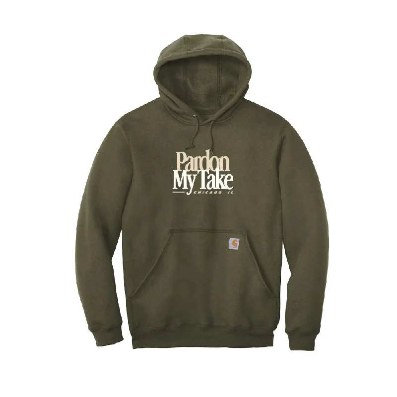 Pardon My Take Premium Hoodie Trendy Men's Scandinavian Trendy Men's Scandinavian