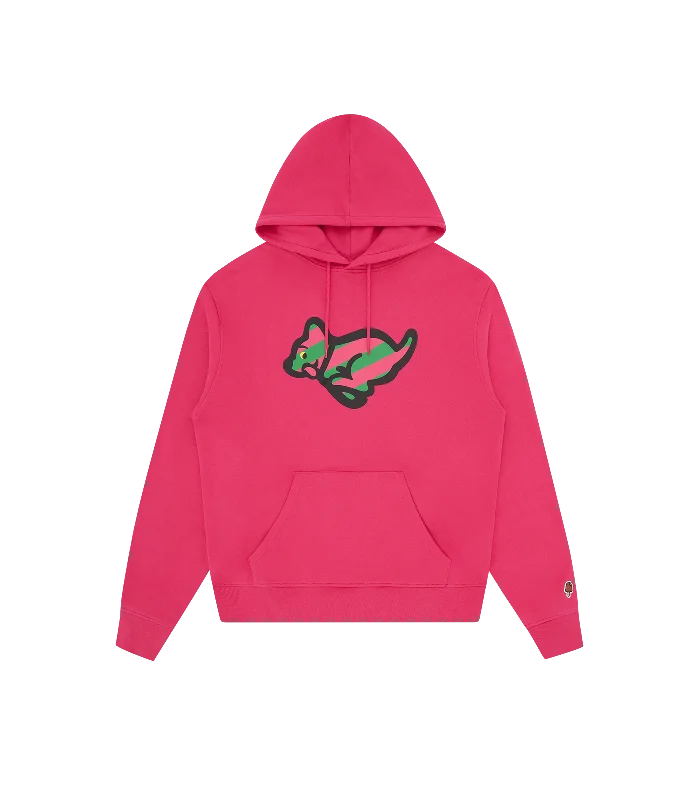 RUNNING PUPPY POPOVER HOOD - PINK Street Street