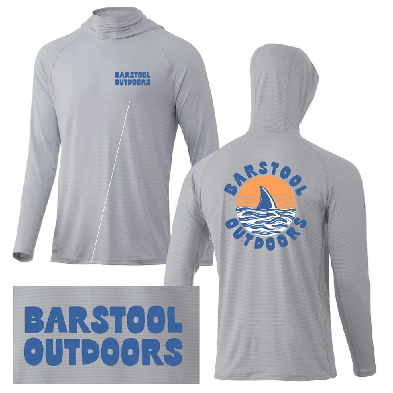 Huk x Barstool Outdoors Shark Fin Hoodie Artistic Men's Hand Artistic Men's Hand