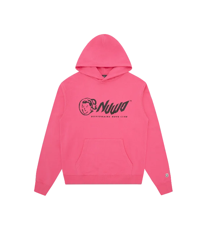 BBC X NUWO OG LOGO POPOVER HOOD - PINK Vacation Vacation