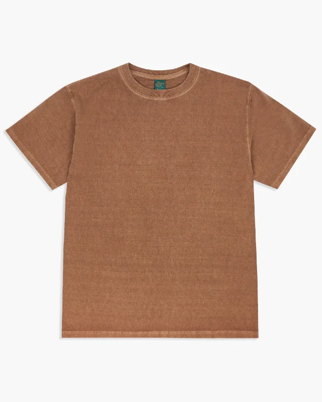 Good On S/S Crew Tee - Pigment Dyed Mocha Confident Men's Power Confident Men's Power