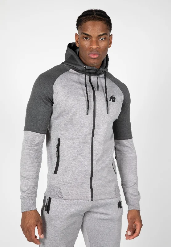 Sullivan Track Jacket - Gray Bohemian Men's Free Bohemian Men's Free