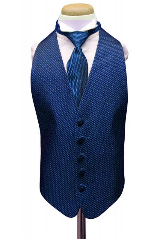 Royal Blue Venetian Kids Tuxedo Vest Athletic Men's Compression Athletic Men's Compression