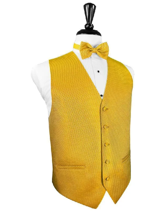 Gold Venetian Tuxedo Vest Refined Men's Classic  Refined Men's Classic 