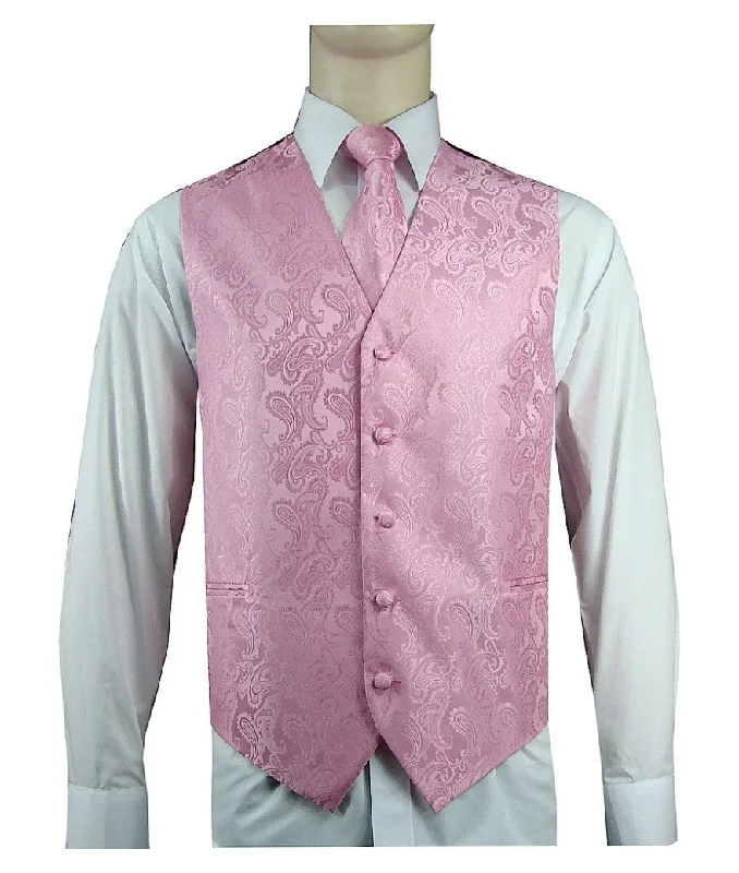 Men's 20-1 Microfiber Paisley Vest, Tie & Hanky Sporty Men's Athleisure  Sporty Men's Athleisure 