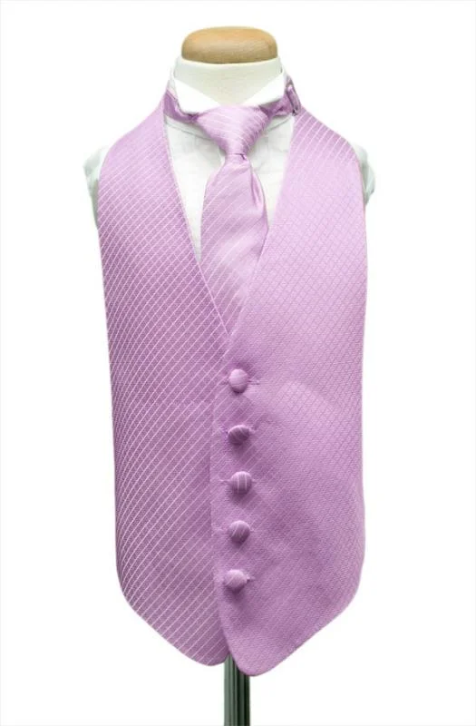 Lavender Palermo Kids Tuxedo Vest Elegant Men's Cashmere Elegant Men's Cashmere