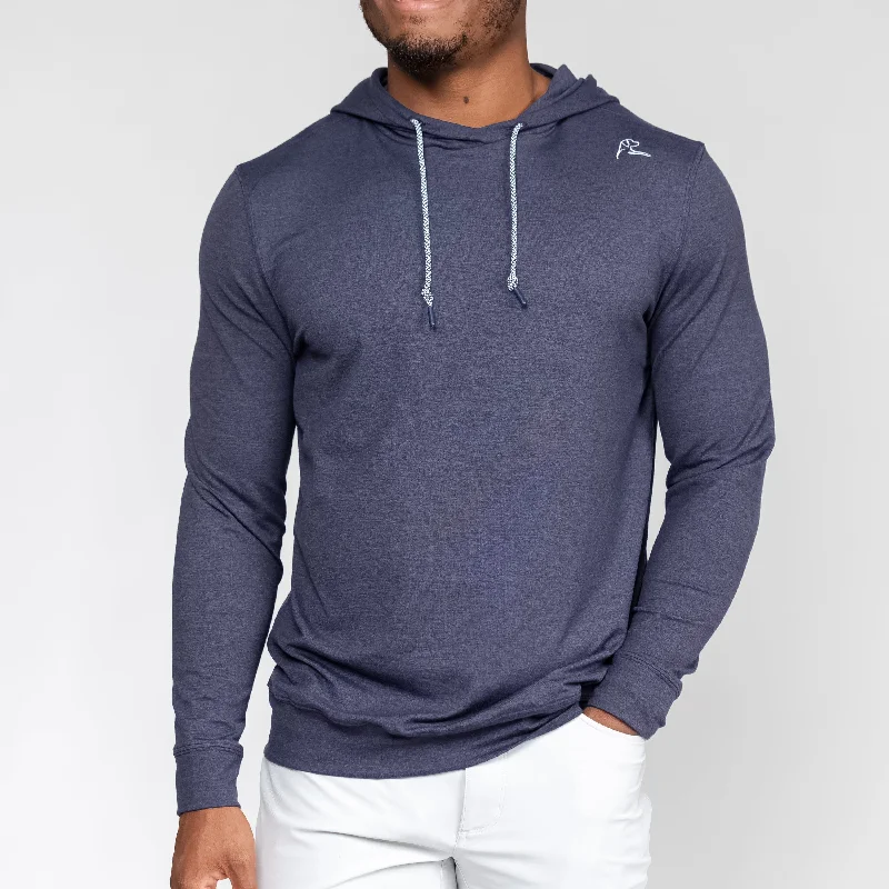 Hesi Performance Hoodie | Heather - Fleet Navy/Nightshade Artistic Men's Hand Artistic Men's Hand