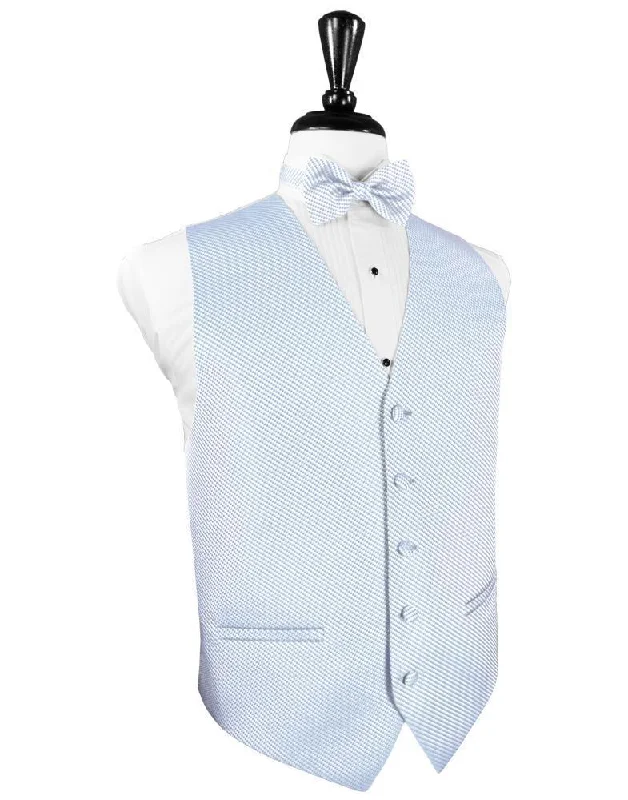 Powder Blue Venetian Tuxedo Vest Trendy Men's Scandinavian Trendy Men's Scandinavian