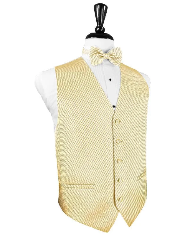 Harvest Maize Venetian Tuxedo Vest Confident Men's Power Confident Men's Power