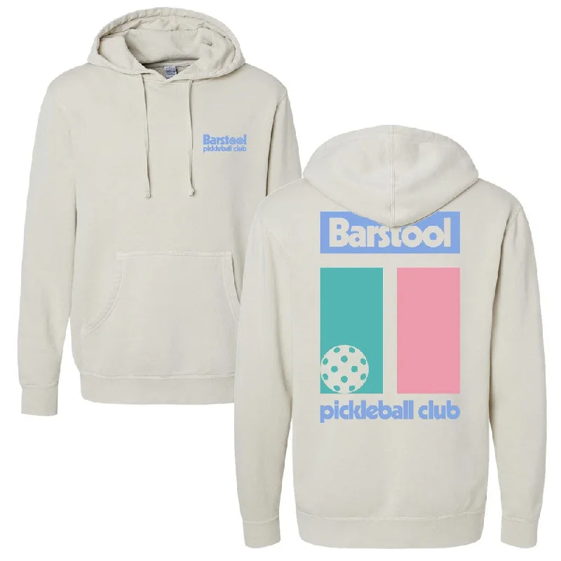 Barstool Pickleball Club Retro Hoodie Laid Laid