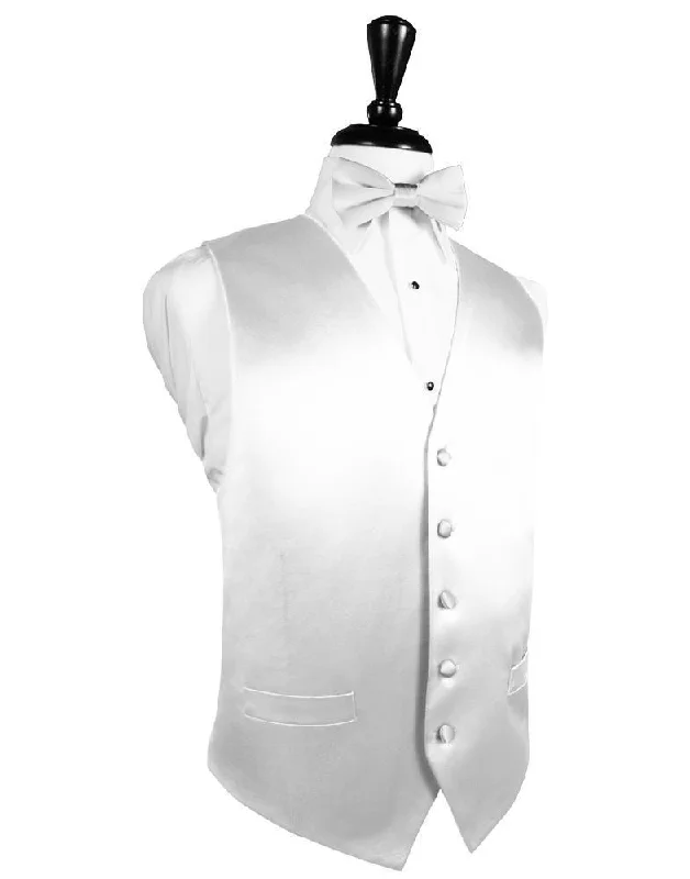 White Noble Silk Tuxedo Vest Cclassic Men's Tweed Cclassic Men's Tweed