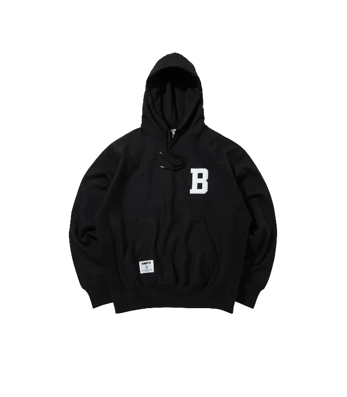 CHENILLE LOGO 'B' HOOD - BLACK Beach Beach