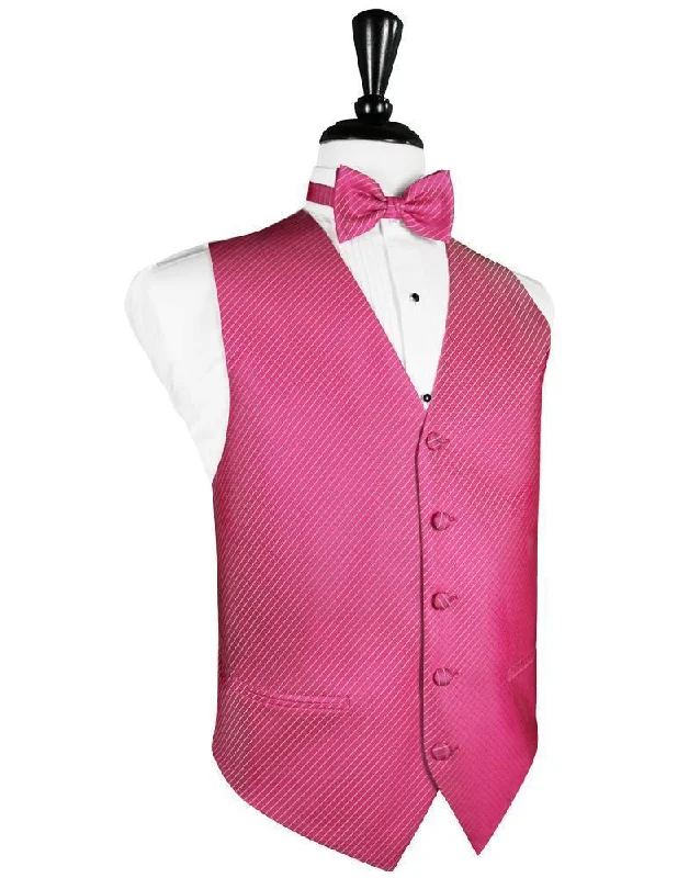 Fuchsia Palermo Tuxedo Vest Tailored Tailored