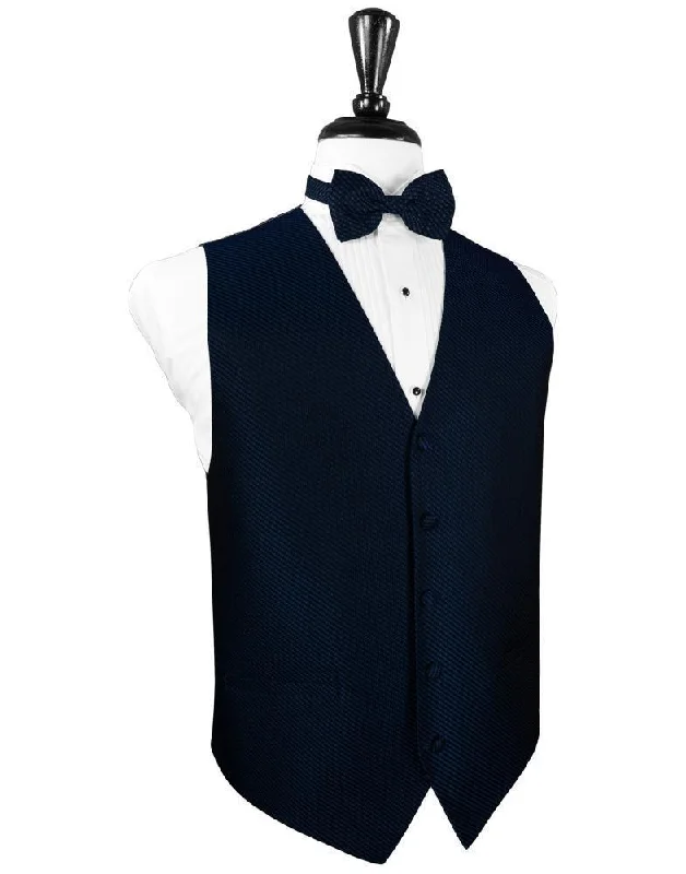 Navy Venetian Tuxedo Vest Refined Men's Hand Refined Men's Hand