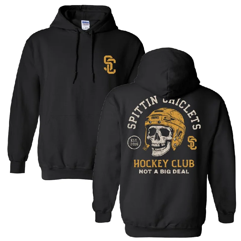 Spittin Chiclets Skull Helmet Hoodie Dapper Men's 1920S Dapper Men's 1920S