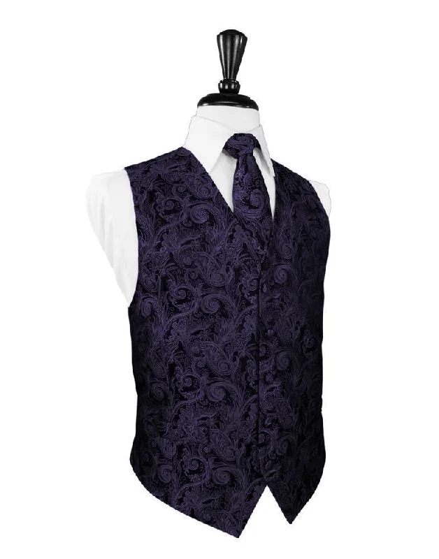 Amethyst Tapestry Tuxedo Vest Unique Men's Patch Unique Men's Patch