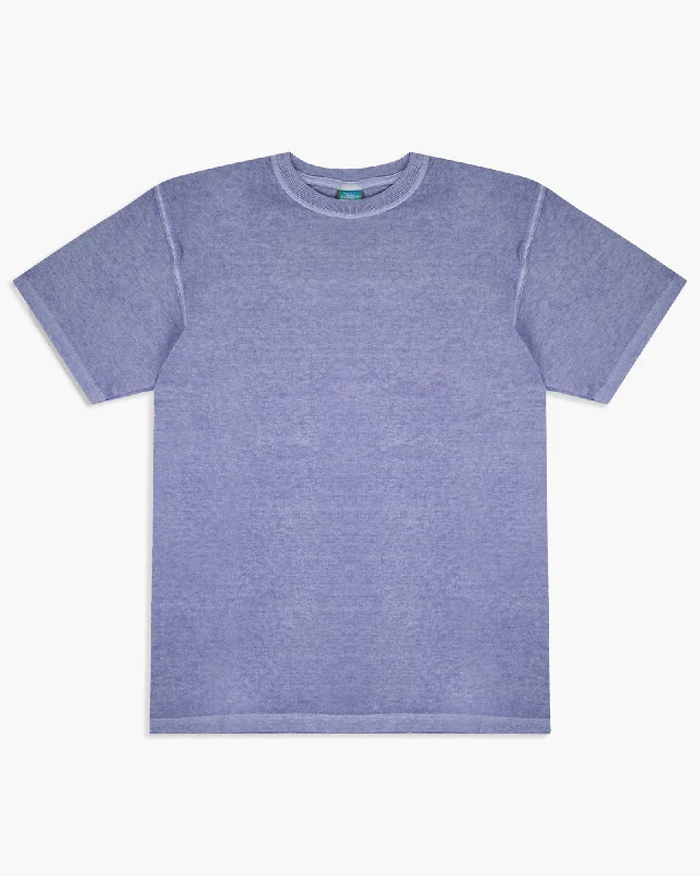 Good On S/S Crew Tee - Pigment Dyed Light Purple Classic Men's Pin Classic Men's Pin