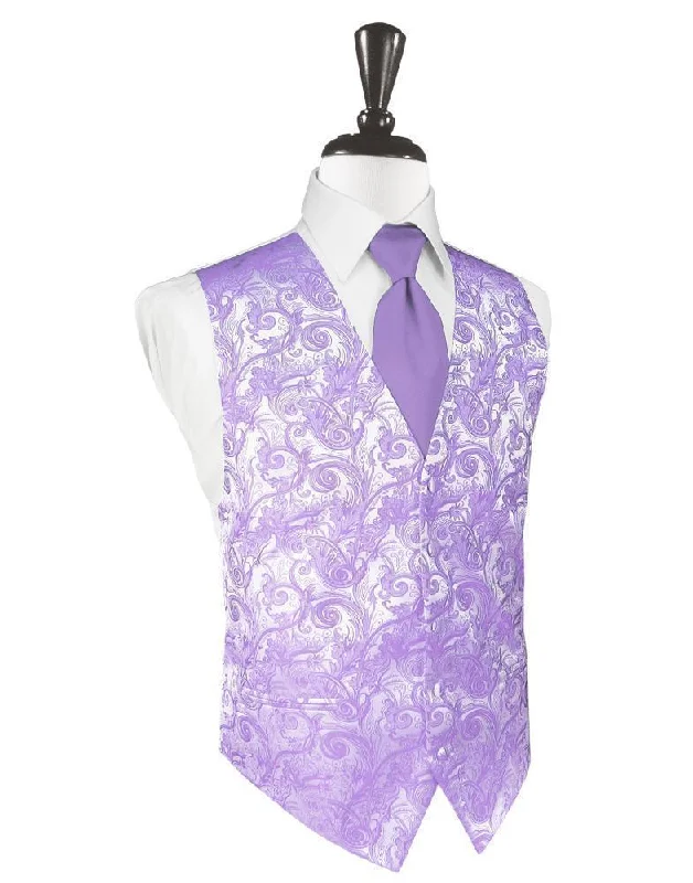 Wisteria Tapestry Tuxedo Vest Monochromatic All Monochromatic All