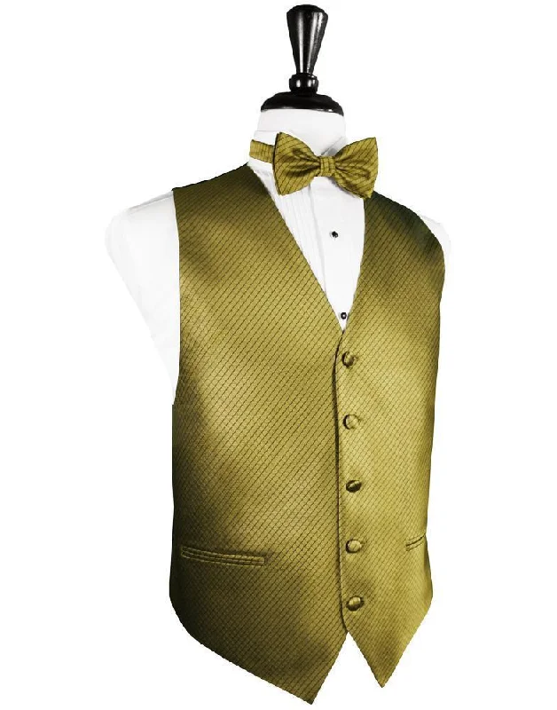 Gold Palermo Tuxedo Vest Modern Men's Tech Modern Men's Tech