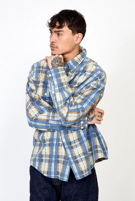 VISVIM Pioneer Khadi Check Shirt L/S Modern Men's Tech Modern Men's Tech