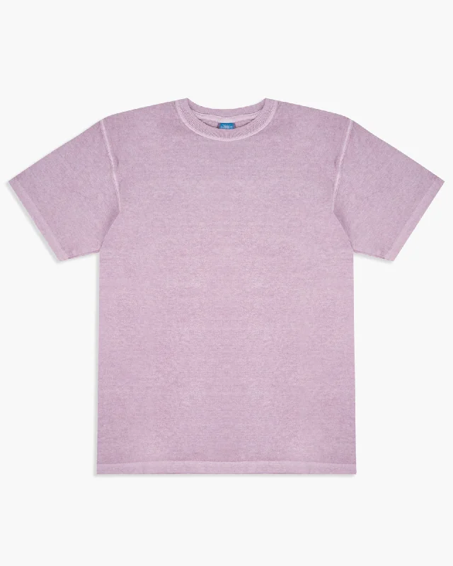 Good On S/S Crew Tee - Pigment Dyed Violet Cozy Men's Sherpa Cozy Men's Sherpa