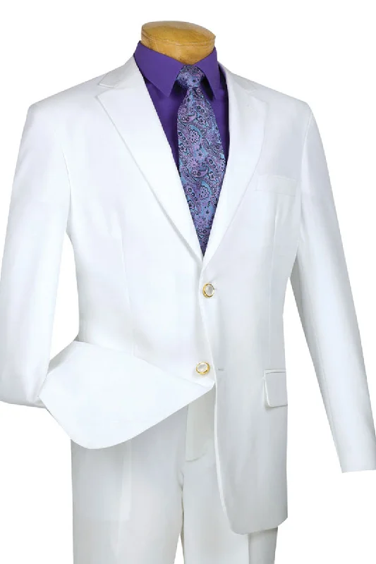 Mens Classic Fit Poplin Club Sport Coat Blazer in White Earthy Men's Hemp Earthy Men's Hemp