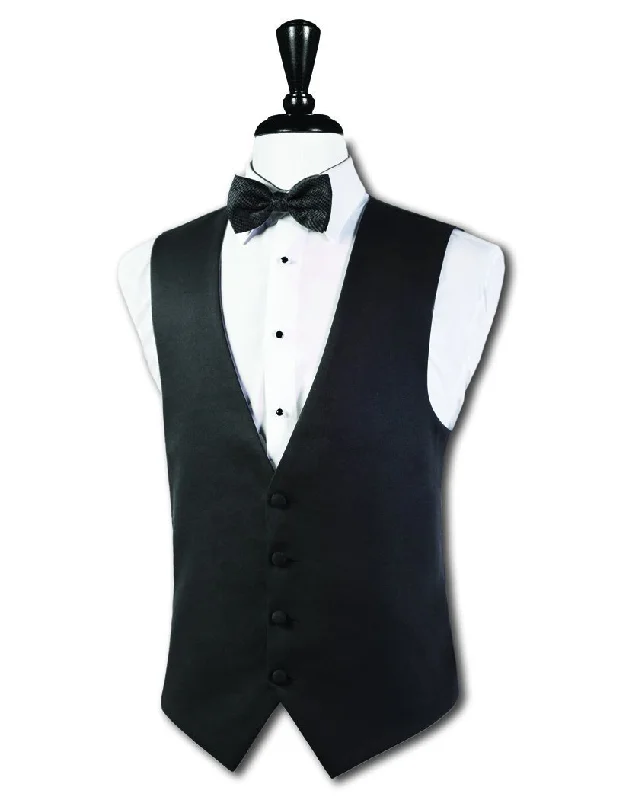 Black Mason Tuxedo Vest Athletic Men's Compression Athletic Men's Compression