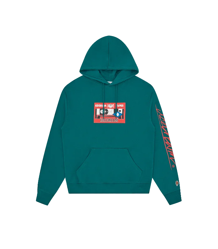 ICTV POPOVER HOOD - TEAL Laid Laid