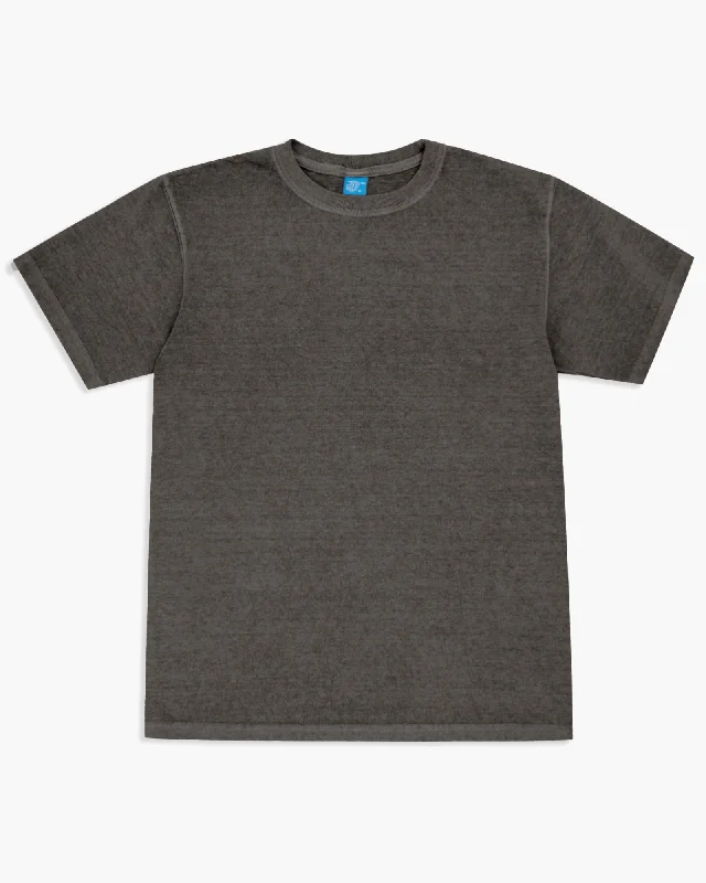 Good On S/S Crew Tee - Pigment Dyed Grey Athletic Men's High Athletic Men's High