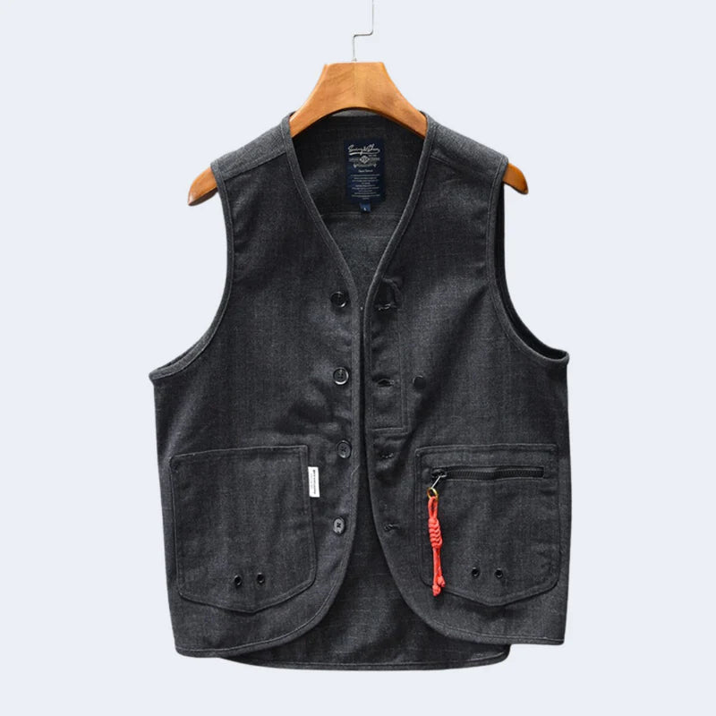 Sakura - Men's Classic Vest Sporty Men's Athleisure  Sporty Men's Athleisure 