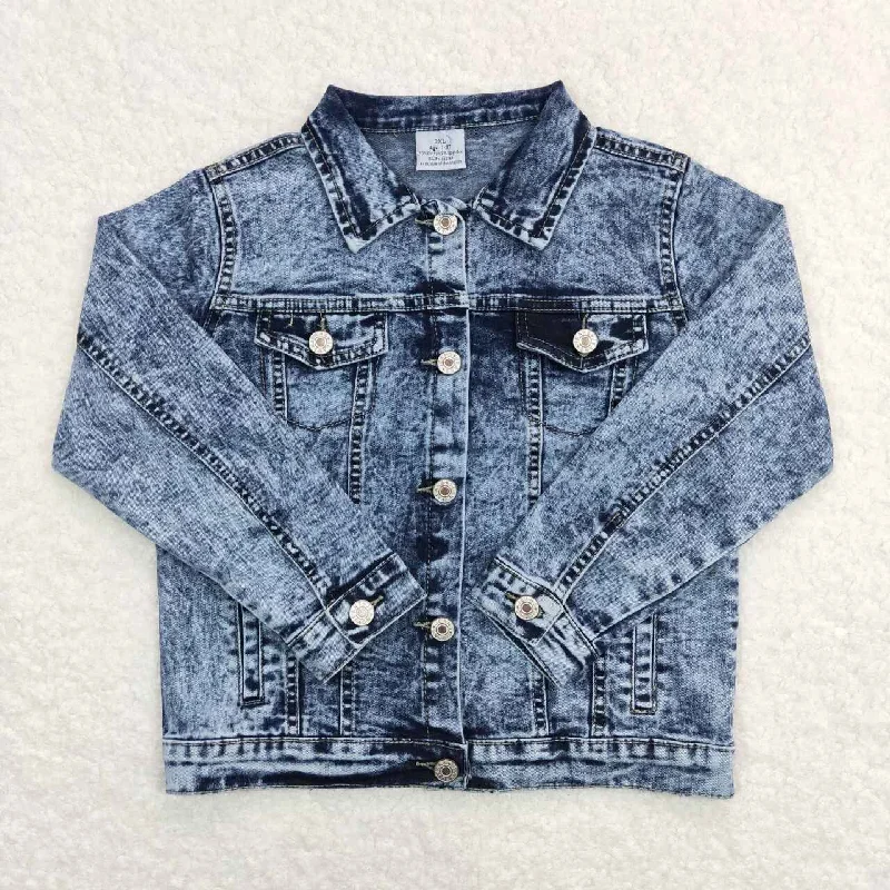 6 A5-14 Light Blue Girls Denim Jacket Refined Men's Velvet Refined Men's Velvet