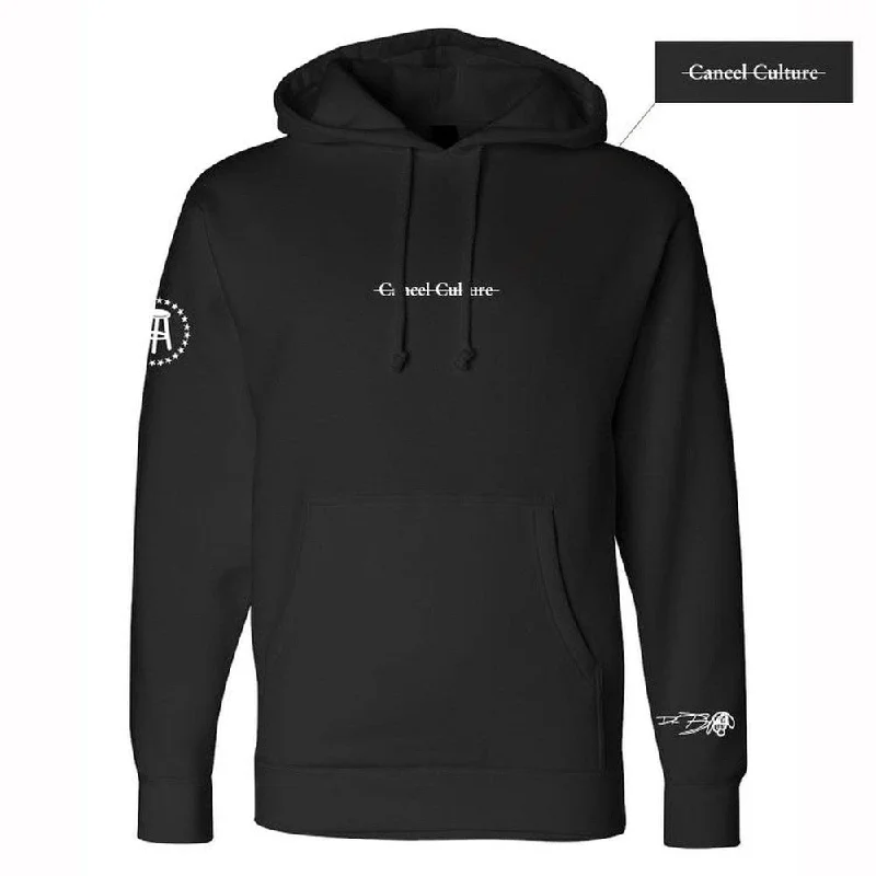 Cancel Culture Hoodie (Black) Cool Men's Distressed Cool Men's Distressed