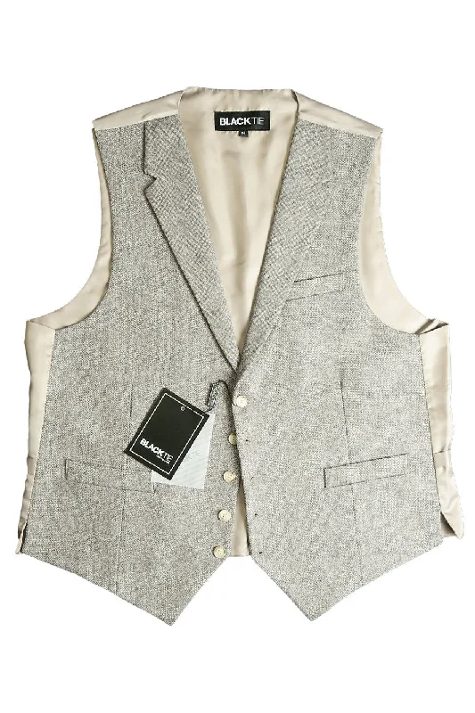 Brown "Camdyn" Tweed Vest Traditional Men's Wool Traditional Men's Wool