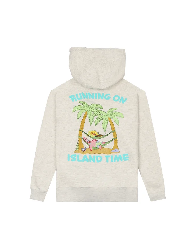 Spongebob SqaurePants X Jack's " Island Time" Pullover Hoodie Confident Men's High Confident Men's High