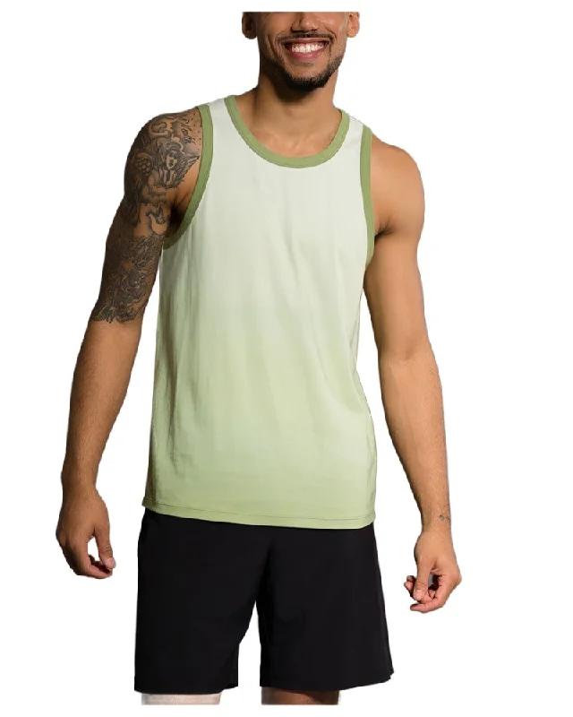 Onzie Flow Yoga Mens Ombre Tank 705 Margarita Cozy Men's Winter Cozy Men's Winter