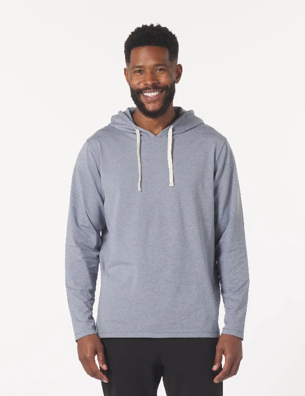 Bedford Hoodie: Greystone Marble Preppy Men's College Preppy Men's College