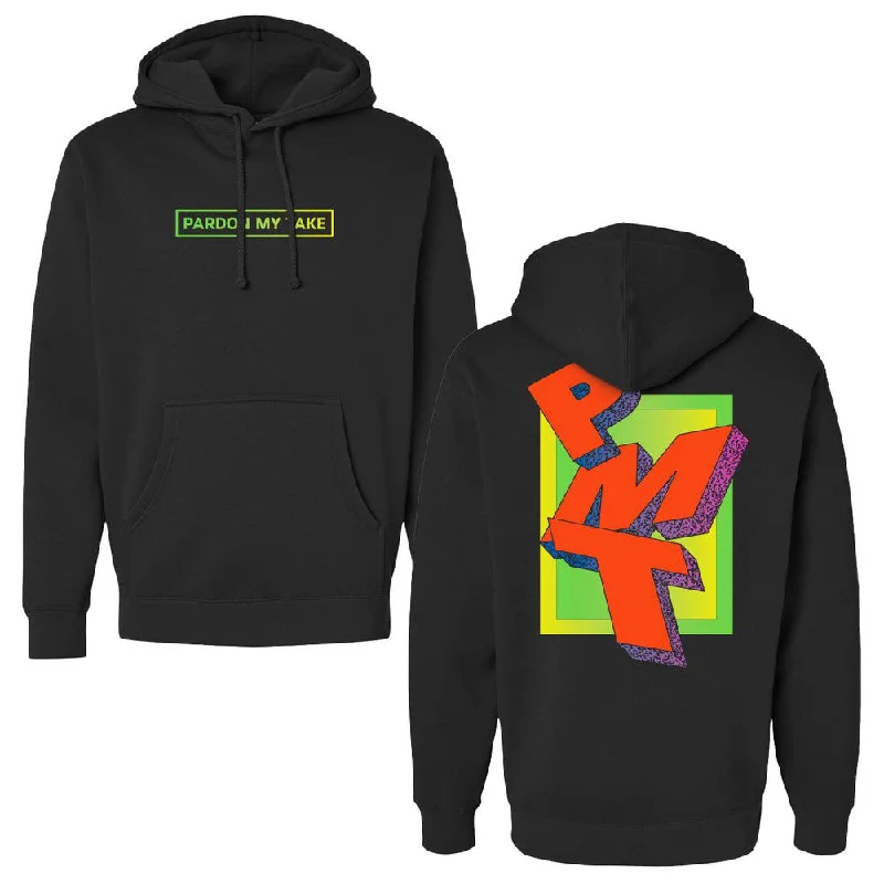 Pardon My Take Neon Hoodie Youthful Men's Pop Youthful Men's Pop