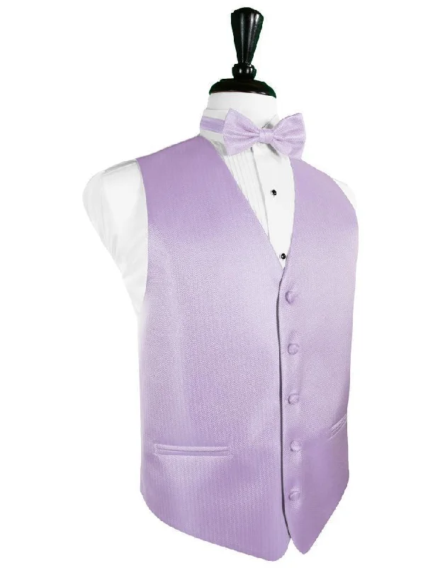 Lavender Herringbone Tuxedo Vest Modern Men's Tech Modern Men's Tech