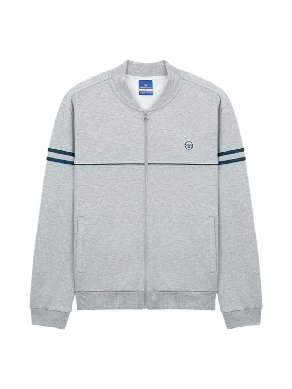 Essential Orion Track Top- Melange Grey Artistic Men's Avant Artistic Men's Avant