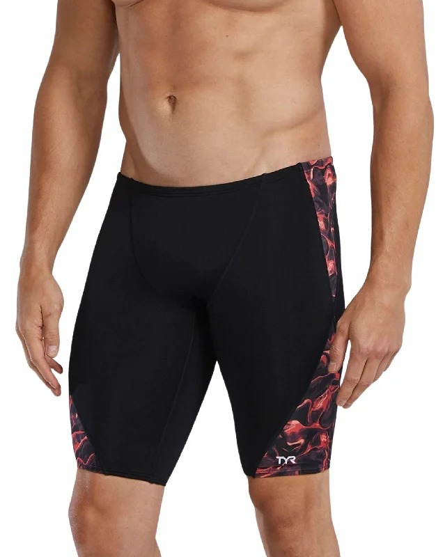 Energia Durafast Elite Blade Splice Swim Jammer - Black/Red Cool Men's Skate Cool Men's Skate