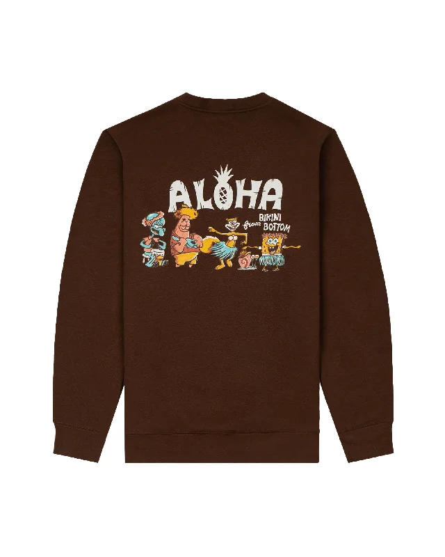 SpongeBob SquarePants x Jack's "Aloha" Crewneck Artistic Men's Avant Artistic Men's Avant