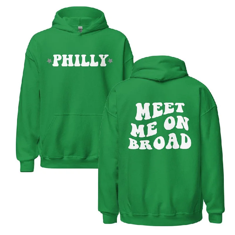 Meet Me On Broad Hoodie Dapper Men's Bow Dapper Men's Bow