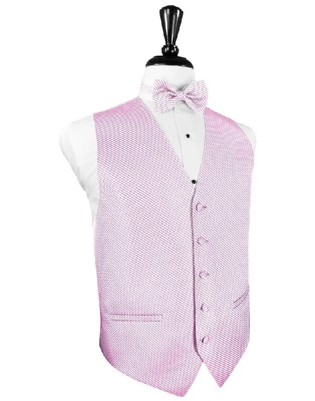 Pink Venetian Tuxedo Vest Luxurious Men's High Luxurious Men's High