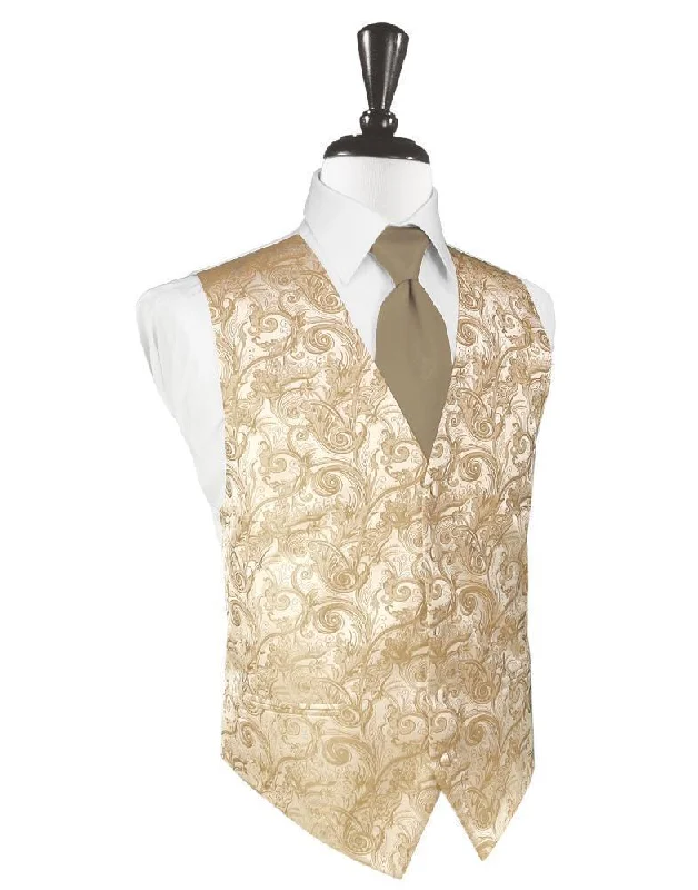 Latte Tapestry Tuxedo Vest Traditional Men's Country Traditional Men's Country