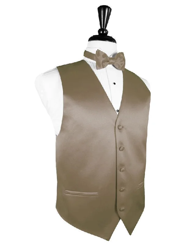 Latte Luxury Satin Tuxedo Vest Casual Men's Japanese  Casual Men's Japanese 