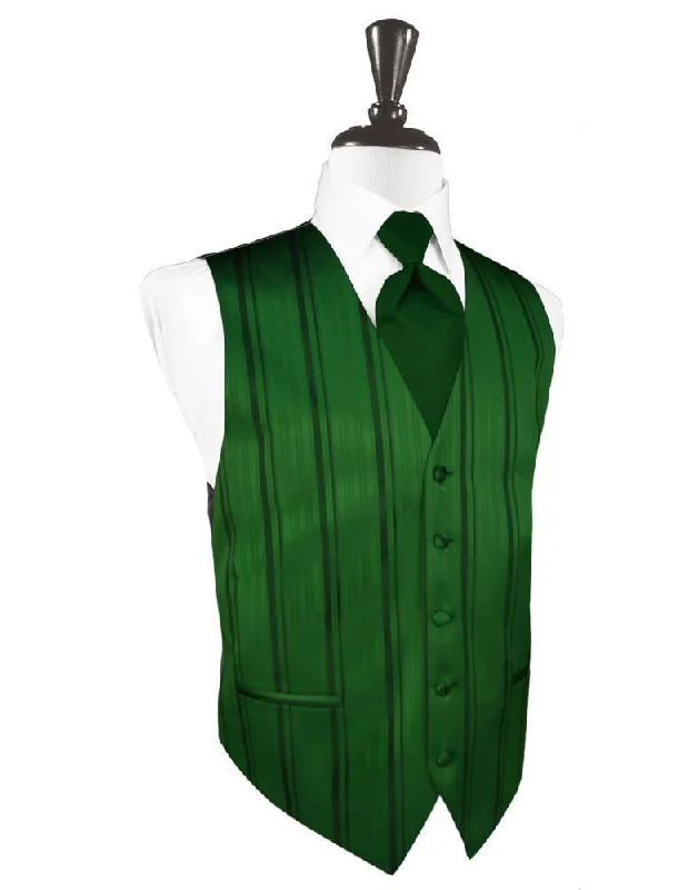 Hunter Striped Satin Tuxedo Vest British Gentleman Style British Gentleman Style