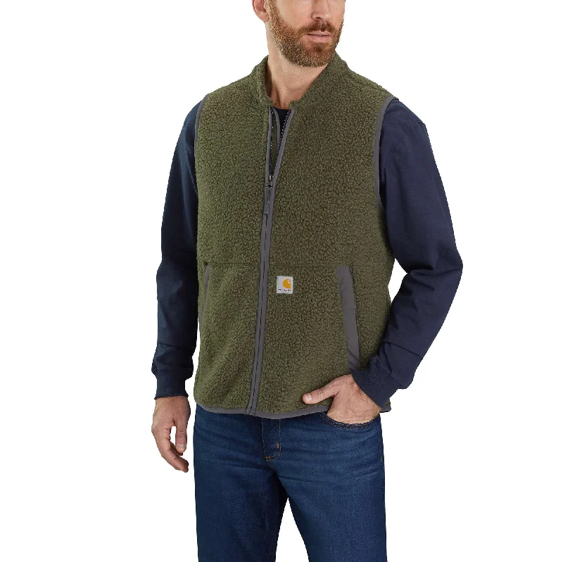 Relaxed Fit Fleece Vest Sporty Men's Tennis Sporty Men's Tennis