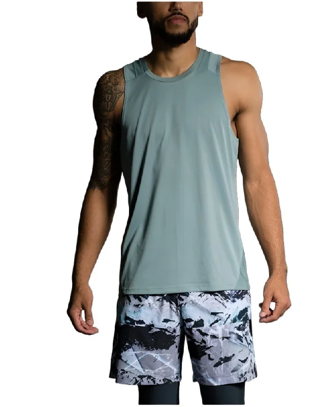 Onzie Hot Yoga Mens Muscle Tank 700 Sleek Men's Contemporary  Sleek Men's Contemporary 