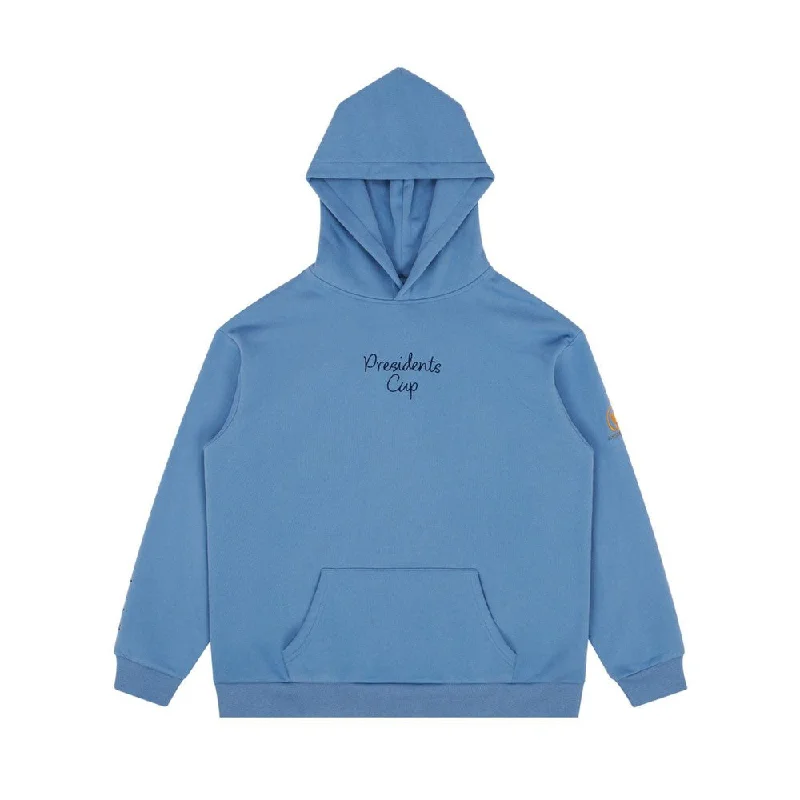 Barstool Golf x Presidents Cup Oversized Hoodie (Blue) Organic Organic